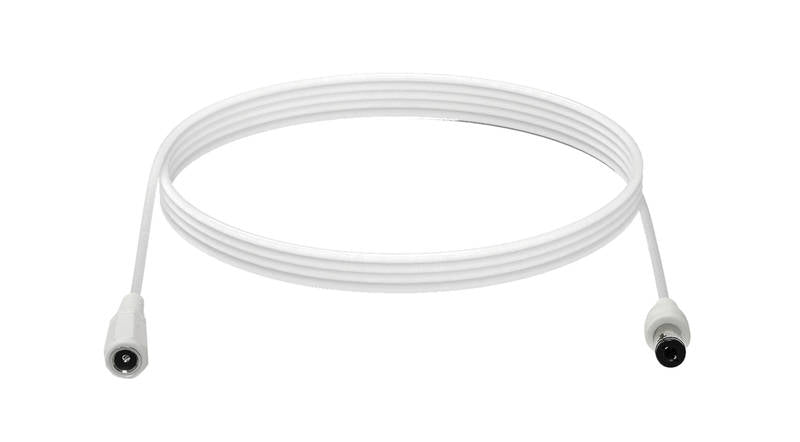 biOrb Forlænger kabel til DC strømforsyning i hvid. Dimensioner: (LxBxH i mm) 118x18x202. 73181