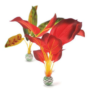 biOrb Silke planter i grøn & rød. Sæt á 2 stk. LARGE. Designet af Samuel Baker. Dimension: (LxBxH i mm) 110x40x400 . 46102