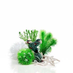 biOrb Dekorationssæt "Blomster have" i grøn og hvid (15 l.). Skabt af Samuel Baker. Dimension: (LxBxH i mm) 263x140x178. 48443
