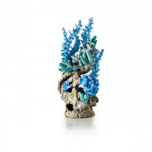 Indlæs billede til gallerivisning Nyhed i Large stigrørs ornament serien koralrev. Dette blå detaljeret koralrev. Varenr. 71935 